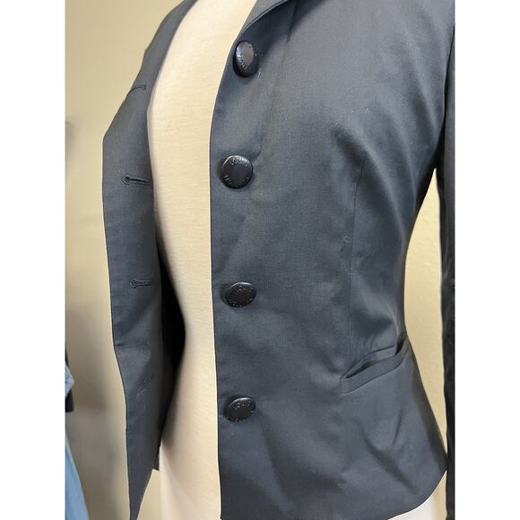 Louis Vuitton Uniforms Women’s Wool Blend Navy Jacket With Buttons Size 32 - Picture 2 of 9